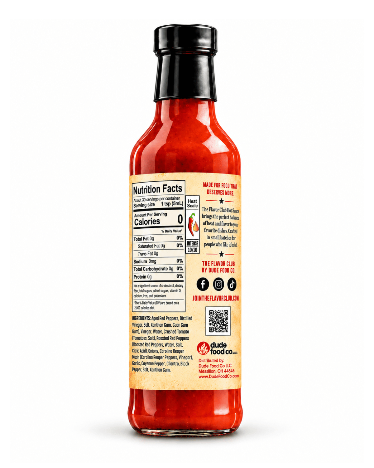 Reaper Red Hot Sauce